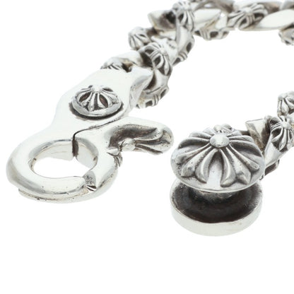 Chrome Hearts FNCY CHN LNK Fancy Silver Bracelet Size 13LINK