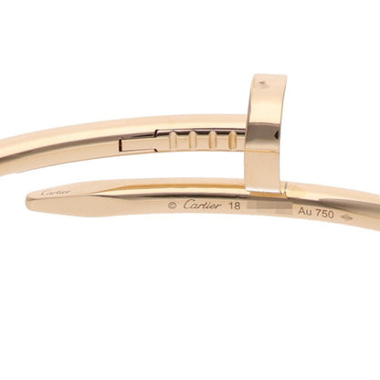 Cartier 18K Juste Un Clou Bracelet Yellow Gold Size 18