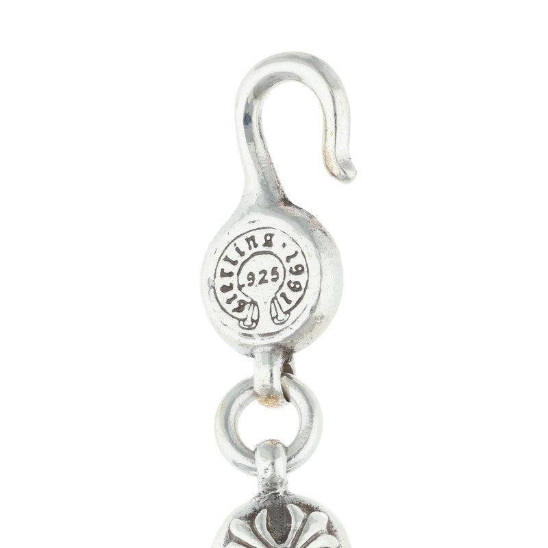 Chrome Hearts #2 Cross Ball Silver Bracelet