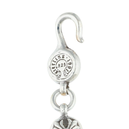 Chrome Hearts #2 Cross Ball Silver Bracelet