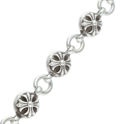 Chrome Hearts #2 Cross Ball Silver Bracelet