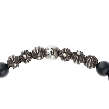 Chrome Hearts 6mm Black Tourmaline Bead Bracelet Size 6