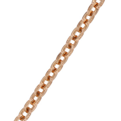 Chrome Hearts 22K Yellow Gold Chain Bracelet Size 6.5INCH