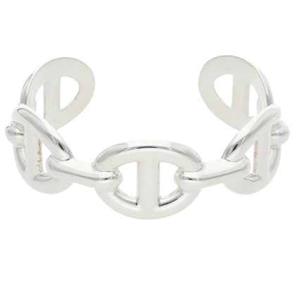 HERMES Chaine d'Ancre GM Enchainee Silver Belt Size SH