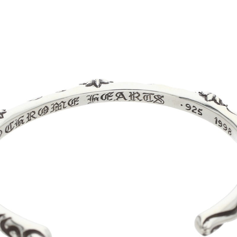 Chrome Hearts SBT Bangle Silver Bracelet Size S
