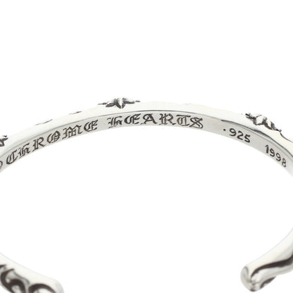 Chrome Hearts SBT Bangle Silver Bracelet Size S