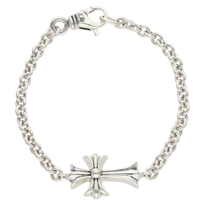 Chrome Hearts Tiny CH Cross Chain Silver Bracelet