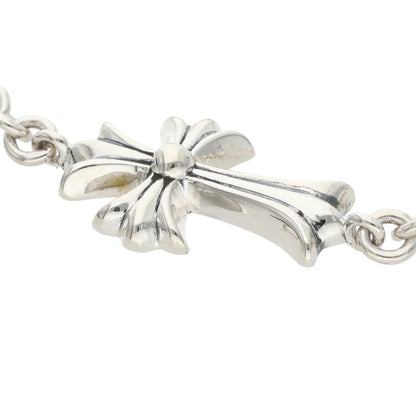 Chrome Hearts Tiny CH Cross Chain Silver Bracelet