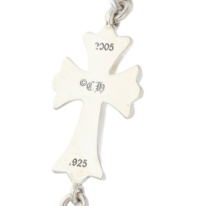 Chrome Hearts Tiny CH Cross Chain Silver Bracelet