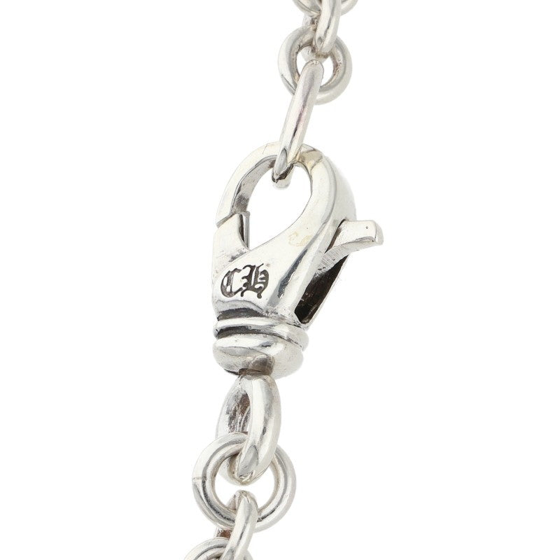 Chrome Hearts Tiny CH Cross Chain Silver Bracelet