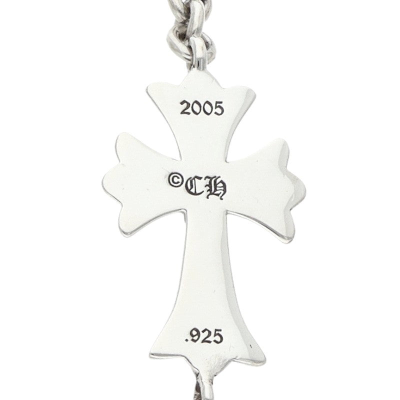Chrome Hearts Tiny CH Cross Chain Silver Bracelet