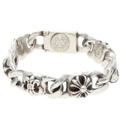 Chrome Hearts SMALL MULTI LINK Silver Bracelet Size 6LINK