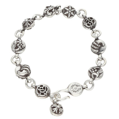 Chrome Hearts No2 Multi Ball Silver Bracelet