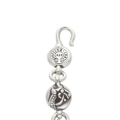 Chrome Hearts No2 Multi Ball Silver Bracelet