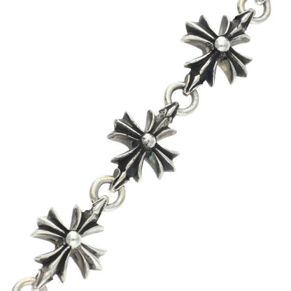 Chrome Hearts CO CH PLUS Cutout Silver Bracelet Size 9LINK