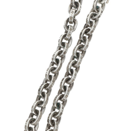 Chrome Hearts PAPER CHAIN Silver Bracelet 925 Size 7 Inch