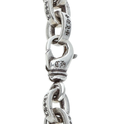 Chrome Hearts Large Paper Chain Silver Bracelet Size 8 Inch