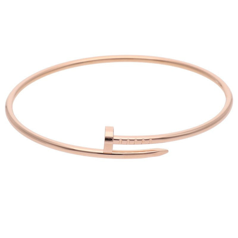 Cartier JUSTE UN CLOU BRACELET SM 18K Gold Bracelet Size 19