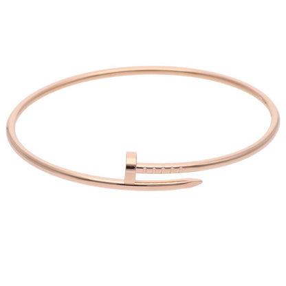 Cartier JUSTE UN CLOU BRACELET SM 18K Gold Bracelet Size 19