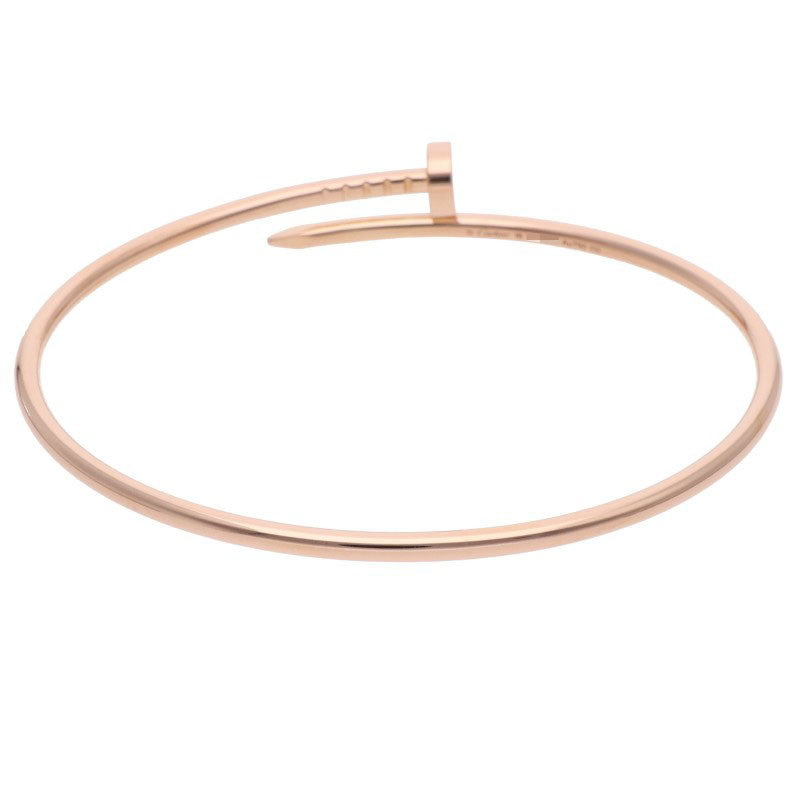 Cartier JUSTE UN CLOU BRACELET SM 18K Gold Bracelet Size 19