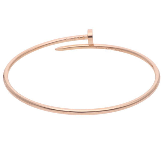 Cartier JUSTE UN CLOU BRACELET SM 18K Gold Bracelet Size 19