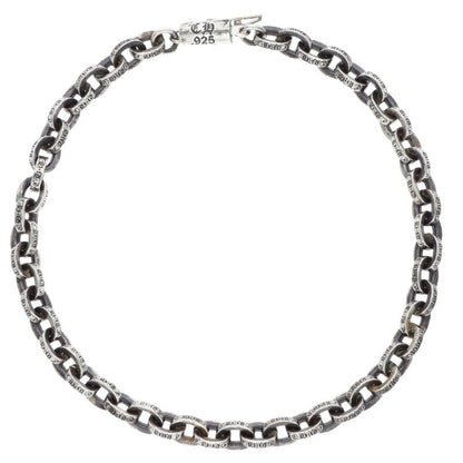 Chrome Hearts PAPER CHAIN Silver Bracelet Size 8 Inch