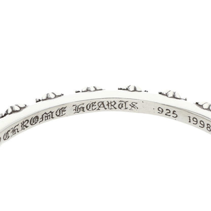 Chrome Hearts BANGLE CROSS Silver Bracelet Belt Size M