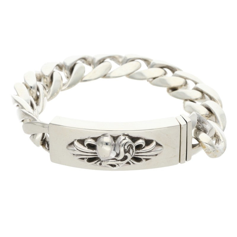 Chrome Hearts ID FLRL HEART Heart Bracelet Size 13LINK