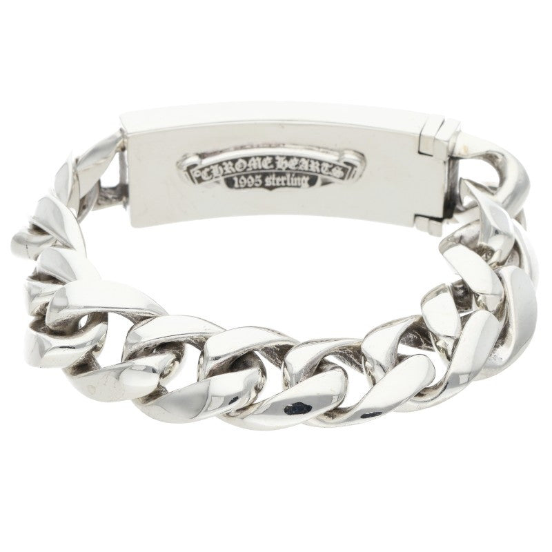Chrome Hearts ID 3CHX Silver Bracelet Size 11LINK