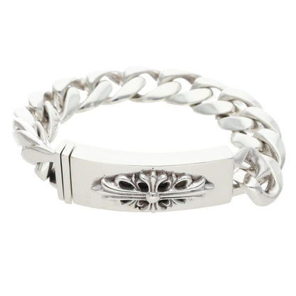 Chrome Hearts ID FLORAL CRS Floral ID Bracelet Size 13LINK