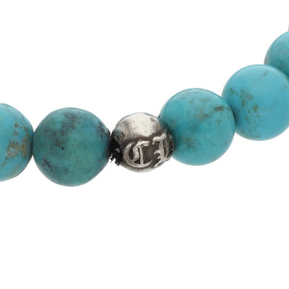 Chrome Hearts 8mm BEAD13 Turquoise Bead Bracelet Multi