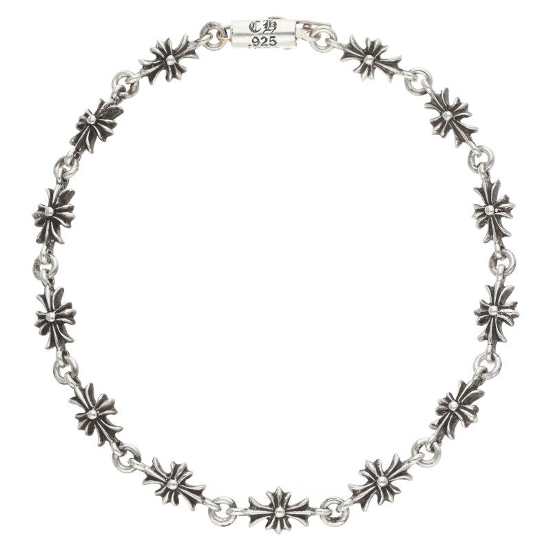 Chrome Hearts TNY E CH PLS Silver Bracelet Size 13LINK