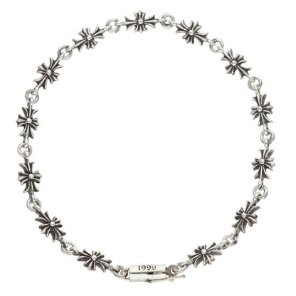 Chrome Hearts TNY E CH PLS Silver Bracelet Size 13LINK
