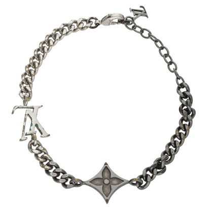 LOUISVUITTON M00508 LV Instinct Monogram Bracelet Silver