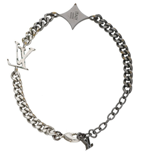 LOUISVUITTON M00508 LV Instinct Monogram Bracelet Silver