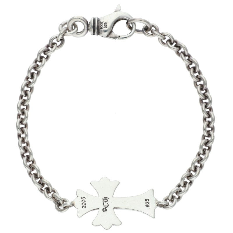 Chrome Hearts CHN TNY CH CRS Tiny CH Cross Silver Bracelet