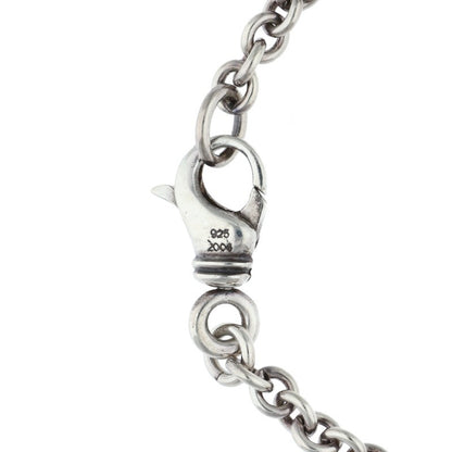 Chrome Hearts CHN TNY CH CRS Tiny CH Cross Silver Bracelet
