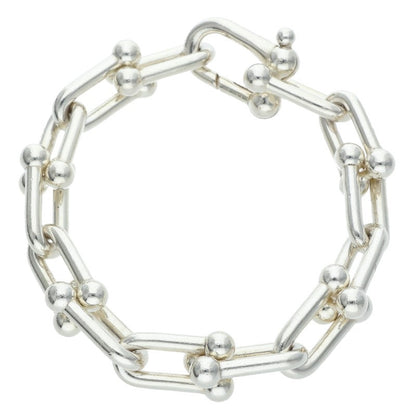 TIFFANY&Co. HardWear Large Link 925 Silver Bracelet Size L