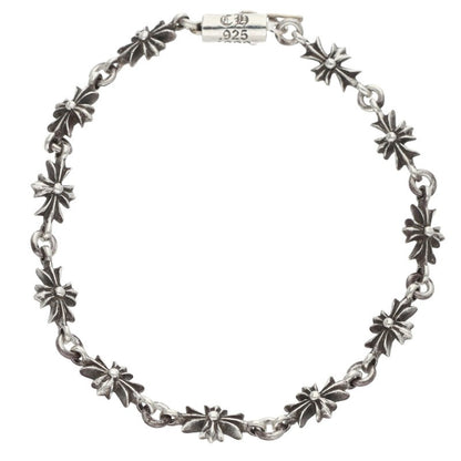 Chrome Hearts TNY E CH PLS Silver Bracelet Size 11LINK