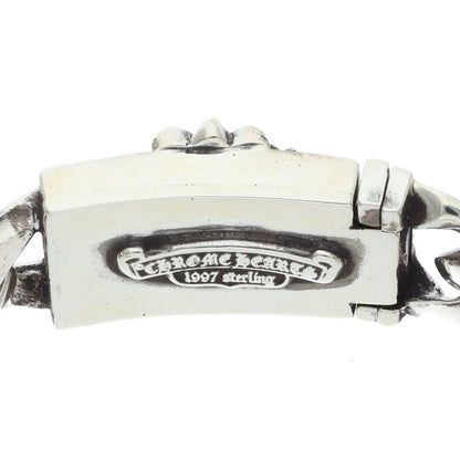 Chrome Hearts KEEPER LINK Silver Bracelet Size 4LINK