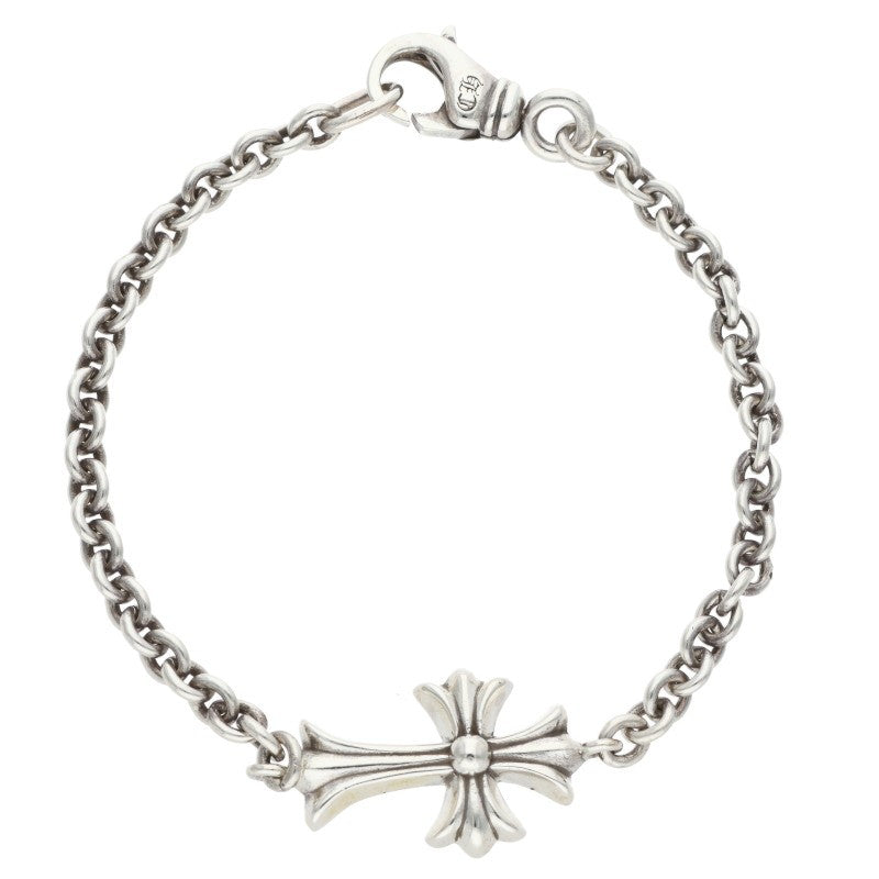 Chrome Hearts CHN TNY CH CRS Tiny CH Cross Silver Bracelet