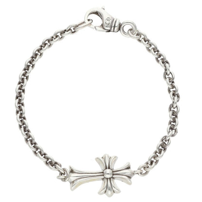 Chrome Hearts CHN TNY CH CRS Tiny CH Cross Silver Bracelet
