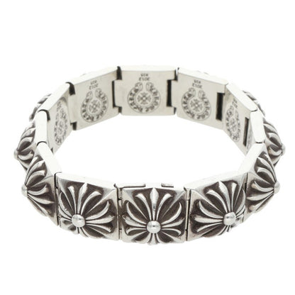 Chrome Hearts PYRAMID HINGED Pyramid Bracelet Size 12LINK