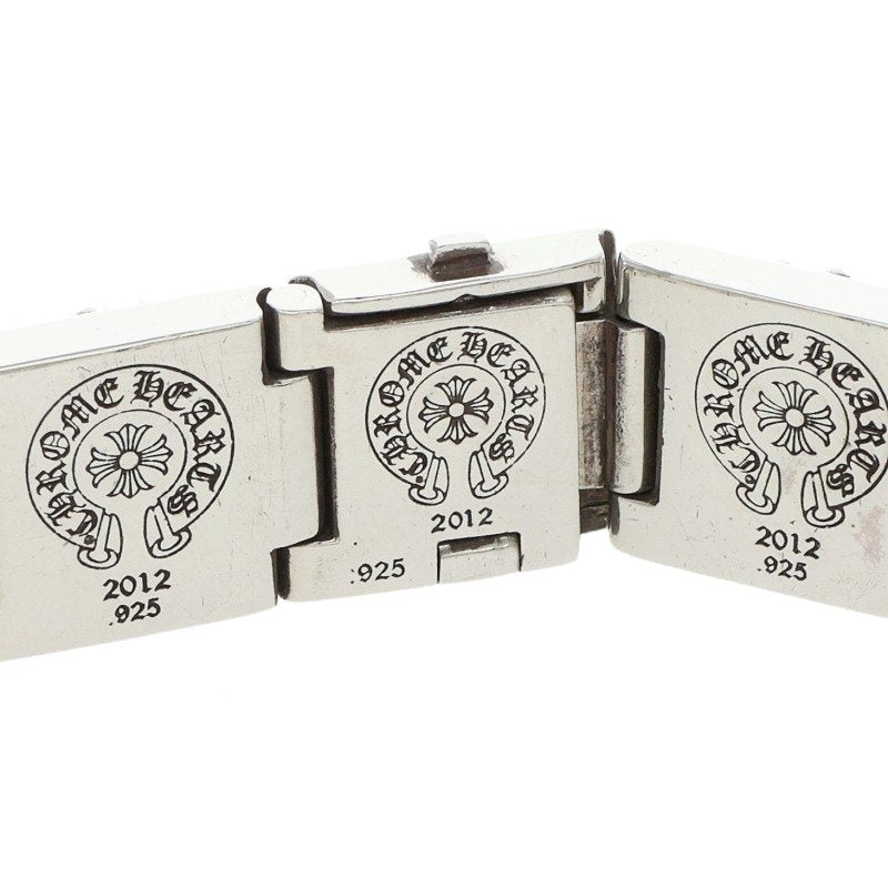 Chrome Hearts PYRAMID HINGED Pyramid Bracelet Size 12LINK