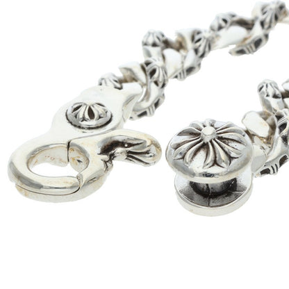 Chrome Hearts FNCY CHN LNK Silver Bracelet Size 13LINK