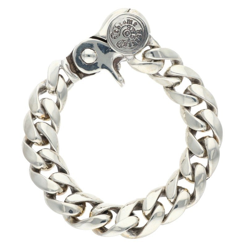 Chrome Hearts CLSC CHN LNK Silver Bracelet Size 15LINK