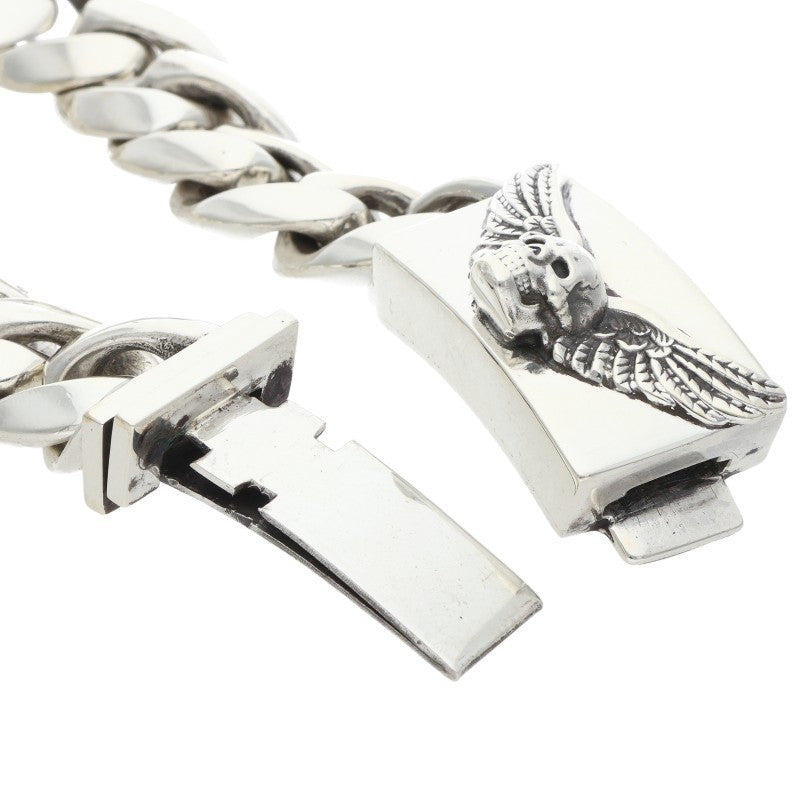 Chrome Hearts ID FOTI MAHALIA Silver Bracelet Size 13LINK