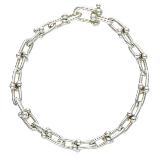 TIFFANY&Co. HardWear Small Link Silver Bracelet Size M