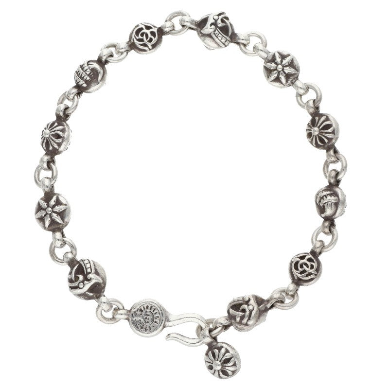 Chrome Hearts #1 Multi Ball Silver Bracelet