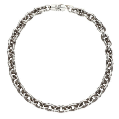 Chrome Hearts Paper Chain Silver Bracelet Size 8 Inch